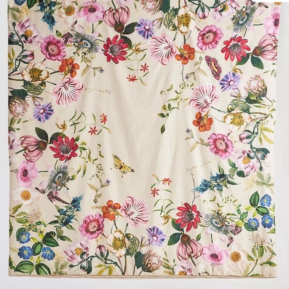 New Anthropologie Rowena Botanique Duvet Cover QUEEN